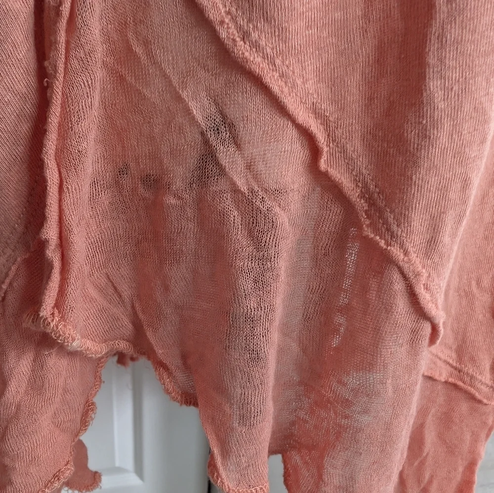 NWT Free People Coral Long Sleeve Lightweight Tunic